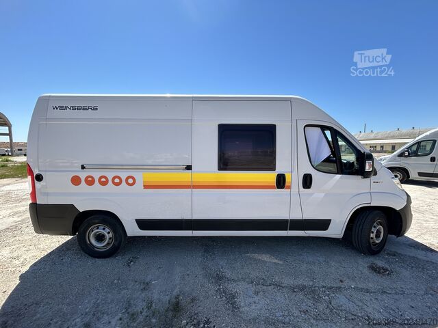 Wohnwagen/Wohnmobil Fiat Weinsberg Carabus 600 K | 4 Posti Letto | Completamente Attrezzato