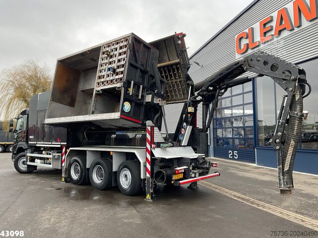 Vehicul de aspirație Volvo FMX 540 8x4 Euro 6 MTS Dino “3 Turbines” Saugba...