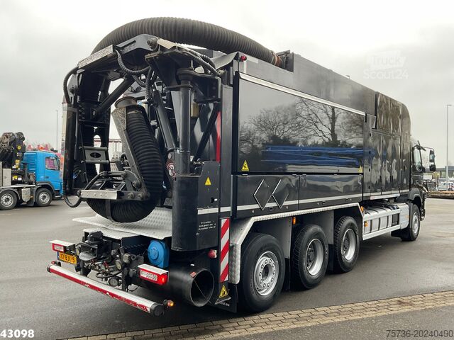 Vehicul de aspirație Volvo FMX 540 8x4 Euro 6 MTS Dino “3 Turbines” Saugba...