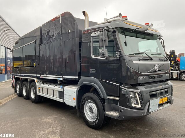 Vehicul de aspirație Volvo FMX 540 8x4 Euro 6 MTS Dino “3 Turbines” Saugba...
