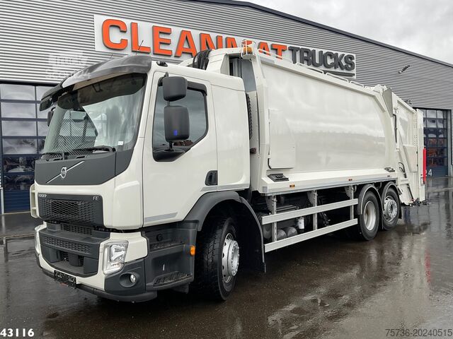 Atkritumu savākšanas transportlīdzeklis Volvo FE 350 Euro 6 NORBA MF 300 22m³, 2 compartimenten