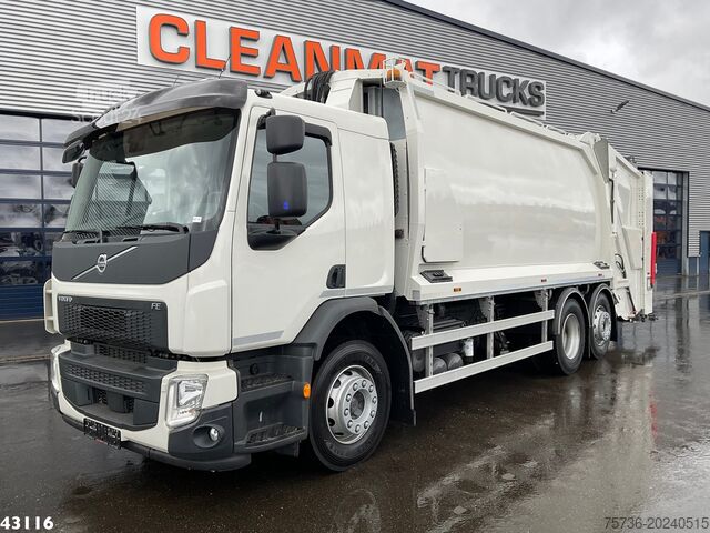 Atkritumu savākšanas transportlīdzeklis Volvo FE 350 Euro 6 NORBA MF 300 22m³, 2 compartimenten