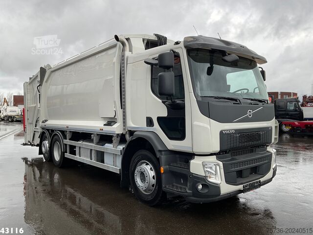 Atkritumu savākšanas transportlīdzeklis Volvo FE 350 Euro 6 NORBA MF 300 22m³, 2 compartimenten