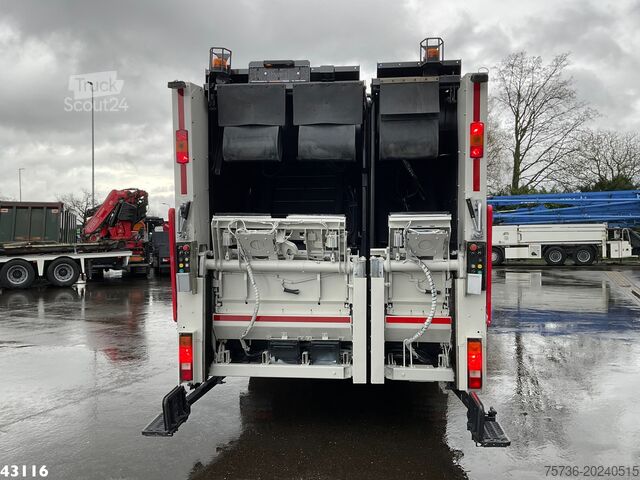 Atkritumu savākšanas transportlīdzeklis Volvo FE 350 Euro 6 NORBA MF 300 22m³, 2 compartimenten
