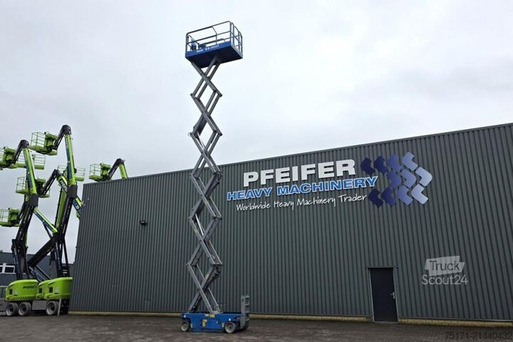 Scissor lift Genie GS4047 Electric, 14m Working Height, 350kg Capacit