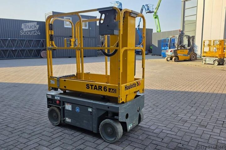 Pont élévateur à ciseaux Haulotte STAR 6 Electric, Non Marking Tyres, 5.8m Working H