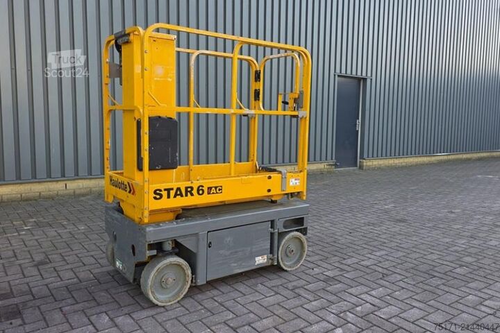 Pont élévateur à ciseaux Haulotte STAR 6 Electric, Non Marking Tyres, 5.8m Working H