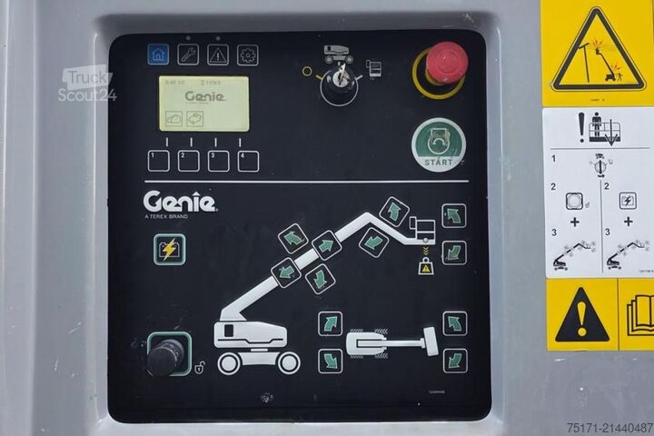 Teleskopisk plattform Genie S85XC Valid inspection, *Guarantee! Diesel, 4x4 Dr