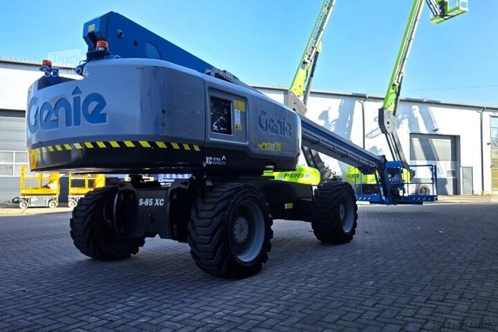 Teleskopisk plattform Genie S85XC Valid inspection, *Guarantee! Diesel, 4x4 Dr