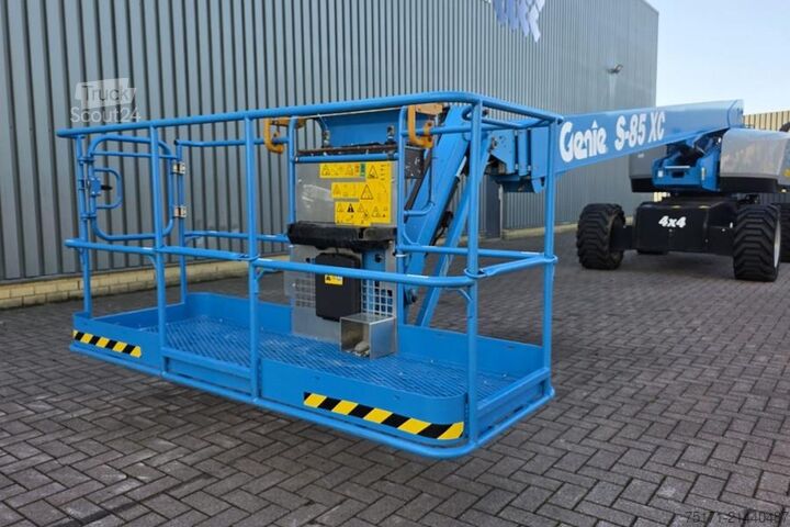 Teleskopisk plattform Genie S85XC Valid inspection, *Guarantee! Diesel, 4x4 Dr