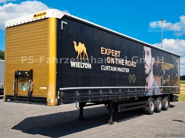 مقطورة نصفية مفتوحة مع قماش مشمع WIELTON Curtain Standard NS3KM4* SAF*LiftA* 7x vorhanden