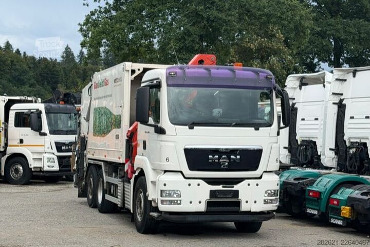 Jeřáb na nákladním automobilu MAN TGS 26.400 PK12001 EH