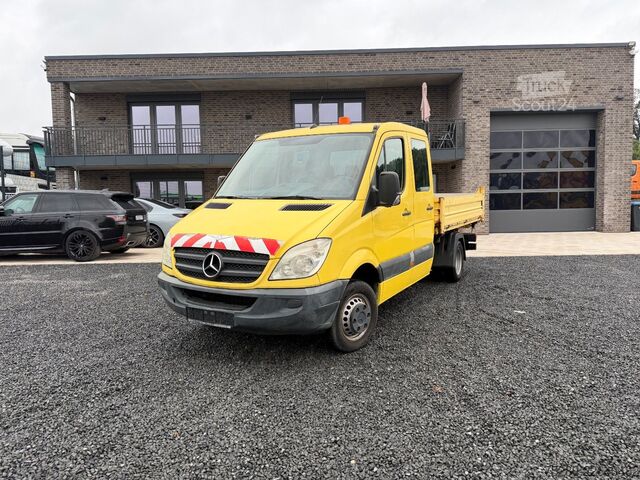 Driezijdige kipper bestelwagen MERCEDES-BENZ Sprinter 511 CDI Kipper Doka Dreiseitenkipper 
