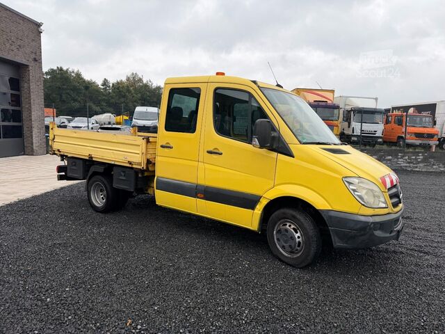 Driezijdige kipper bestelwagen MERCEDES-BENZ Sprinter 511 CDI Kipper Doka Dreiseitenkipper 