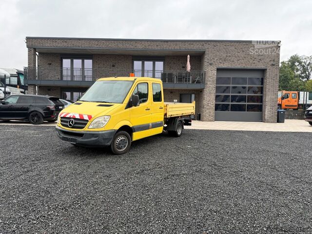 Driezijdige kipper bestelwagen MERCEDES-BENZ Sprinter 511 CDI Kipper Doka Dreiseitenkipper 