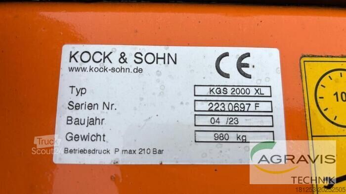 Traktor Kock SILAGEGREIFSCHAUFEL 2000