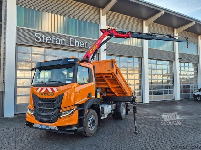 Benne Iveco X-Way AD200X40/P 4x2 Palfinger PK 12.501 Funk