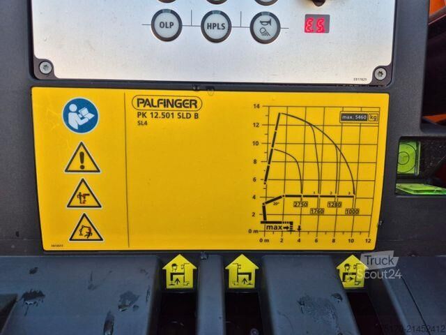 Benne Iveco X-Way AD200X40/P 4x2 Palfinger PK 12.501 Funk