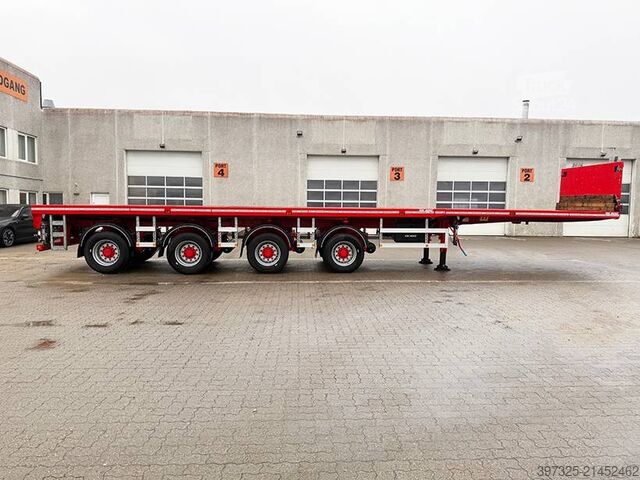 Plattformtrailer Kel-Berg Extendable / Ausziehbarer auflieger / Udtrækkelig