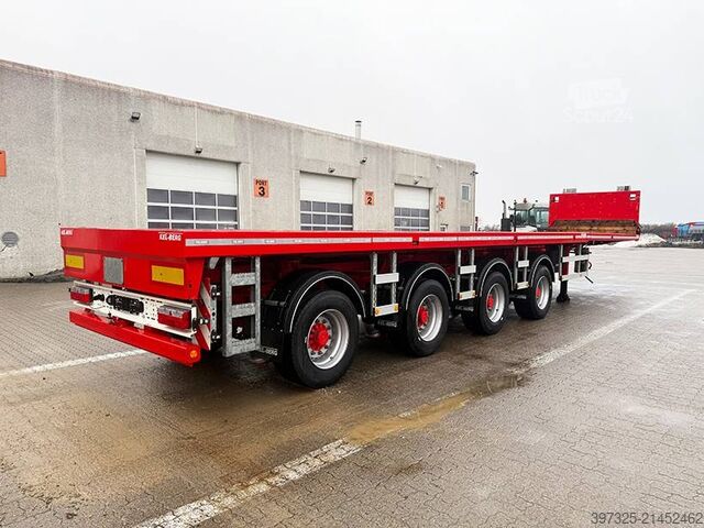Plattformtrailer Kel-Berg Extendable / Ausziehbarer auflieger / Udtrækkelig
