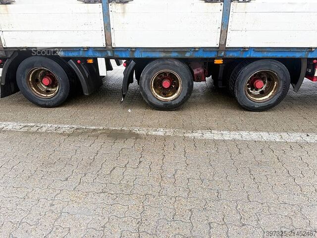 Platform aanhanger Pacton Stepdeck / Tiefbettauflieger / Nedbygget