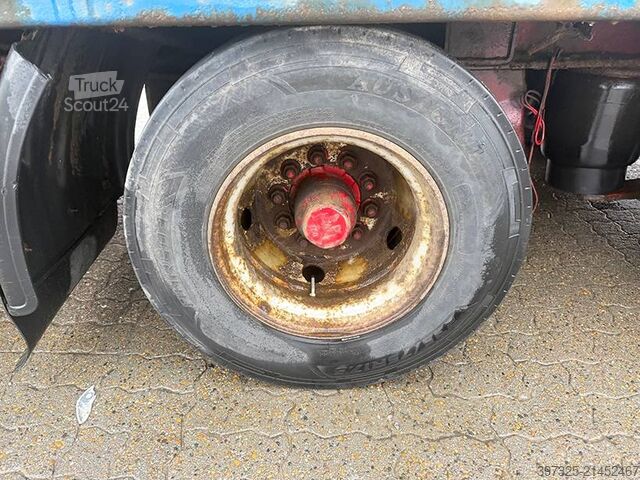 Platform aanhanger Pacton Stepdeck / Tiefbettauflieger / Nedbygget