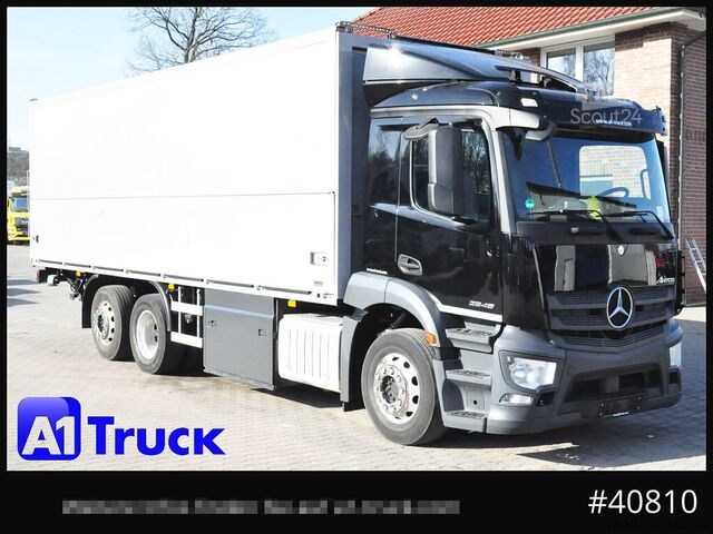 Dobozos teherautó MERCEDES-BENZ Antos, 2546, Getränke, LBW, Lift-Lenkachse