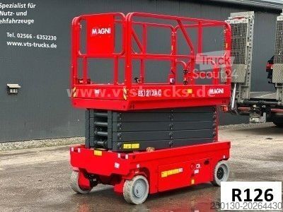 Plataforma de trabajo MAGNI Magni ES1212AC 12m Scherenbühne elektrisch 6x