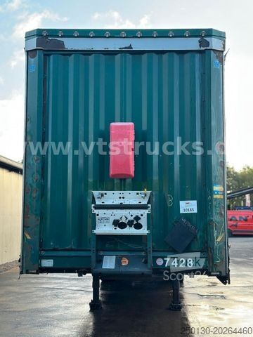 Auflieger mit Pritsche & Plane KRONE SD MegaLiner Curtainsider Edscha-Verdeck