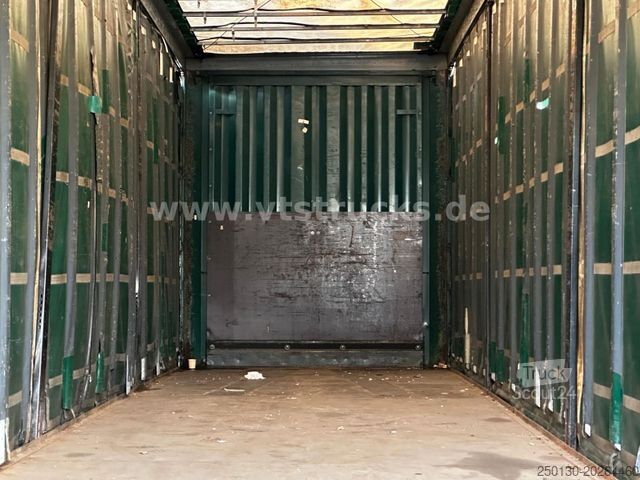 Auflieger mit Pritsche & Plane KRONE SD MegaLiner Curtainsider Edscha-Verdeck