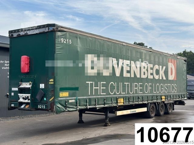 Semirimorchio con telone KRONE SD Curtainsider Edscha-Verdeck