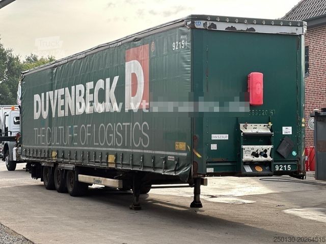 Semirimorchio con telone KRONE SD Curtainsider Edscha-Verdeck