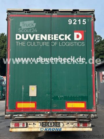 Semirimorchio con telone KRONE SD Curtainsider Edscha-Verdeck