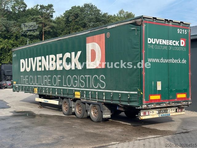 Semirimorchio con telone KRONE SD Curtainsider Edscha-Verdeck