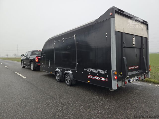 Transporter samochodowy Brian James Trailers Race Transprter RT4 550x210cm gebraucht