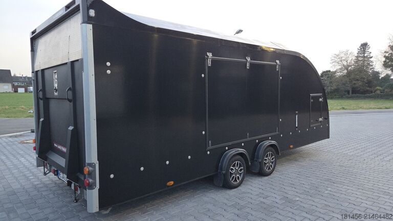 Transporter samochodowy Brian James Trailers Race Transprter RT4 550x210cm gebraucht