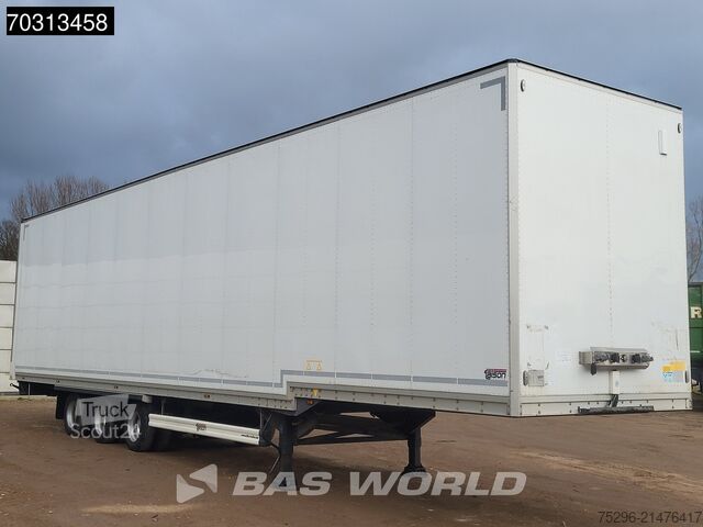 Box body Talson F1227 3 axles Mega Rollerbett Luchtvracht