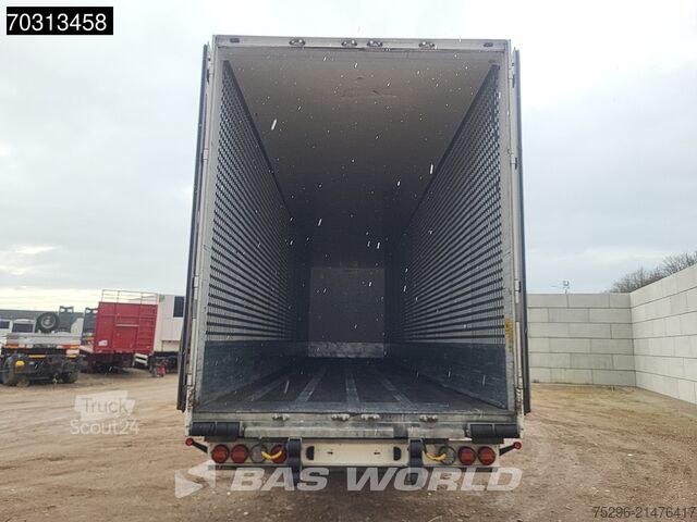 Box body Talson F1227 3 axles Mega Rollerbett Luchtvracht