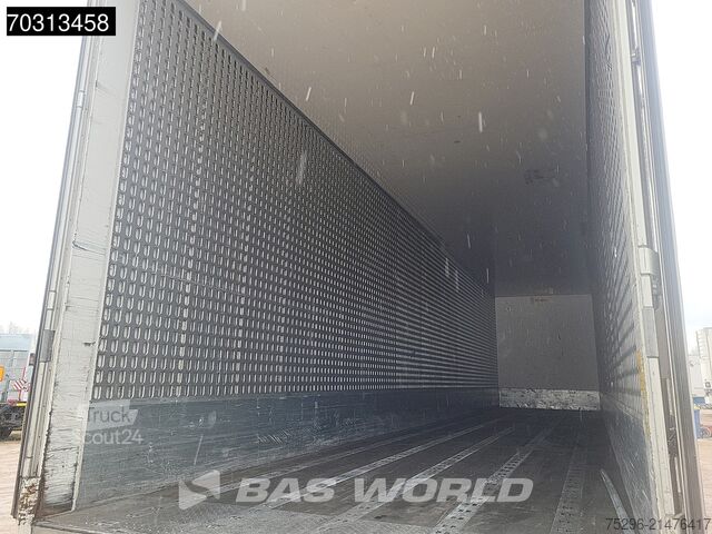 Box body Talson F1227 3 axles Mega Rollerbett Luchtvracht