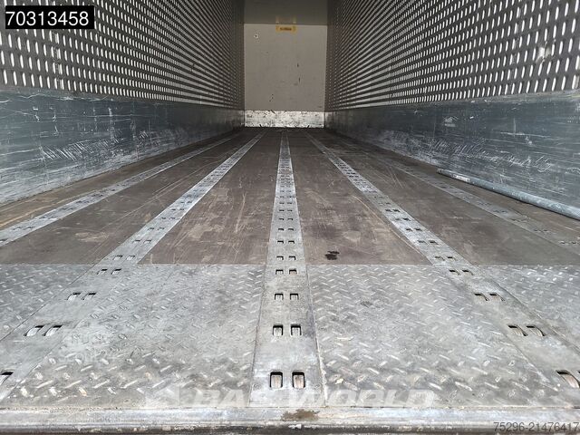 Box body Talson F1227 3 axles Mega Rollerbett Luchtvracht