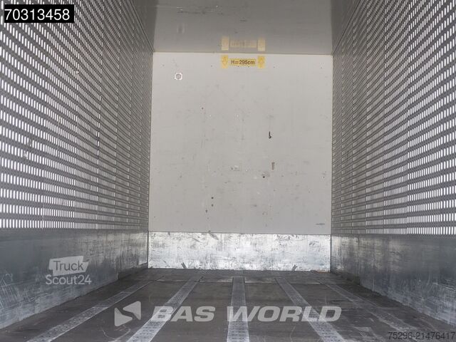 Box body Talson F1227 3 axles Mega Rollerbett Luchtvracht