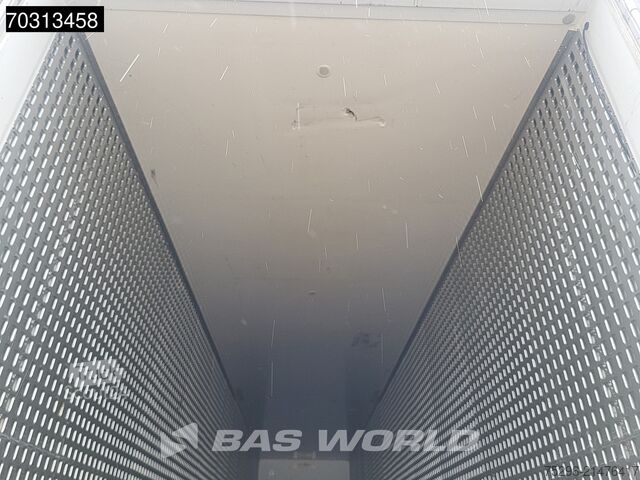 Box body Talson F1227 3 axles Mega Rollerbett Luchtvracht