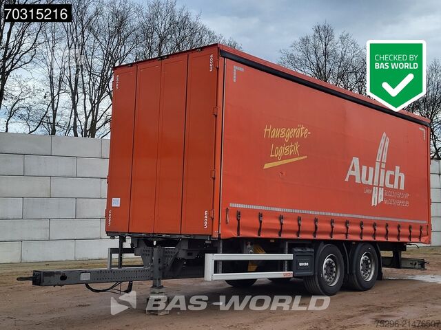 Curtain sided Wecon APZ 218 2 axles Volumen Schiebegardine