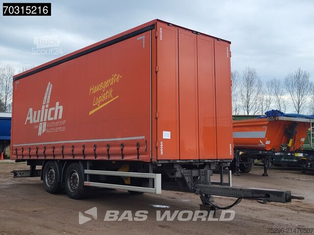 Curtain sided Wecon APZ 218 2 axles Volumen Schiebegardine