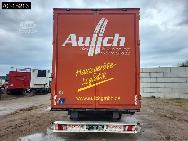 Curtain sided Wecon APZ 218 2 axles Volumen Schiebegardine