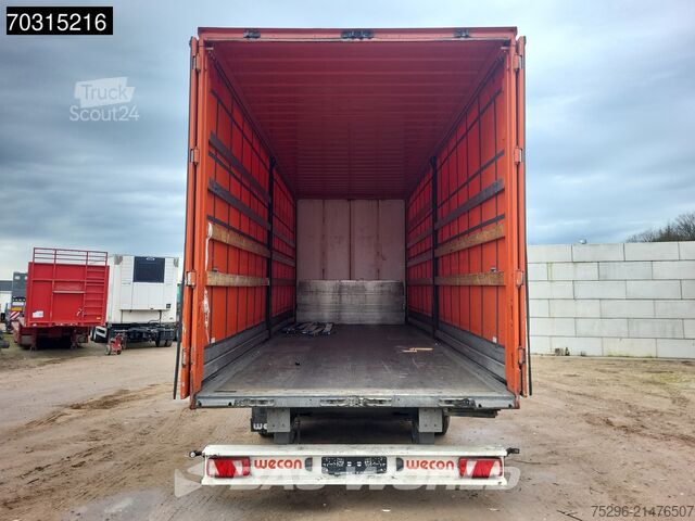 Curtain sided Wecon APZ 218 2 axles Volumen Schiebegardine