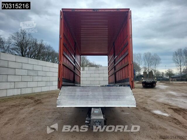 Curtain sided Wecon APZ 218 2 axles Volumen Schiebegardine