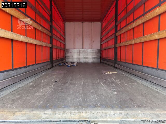 Curtain sided Wecon APZ 218 2 axles Volumen Schiebegardine