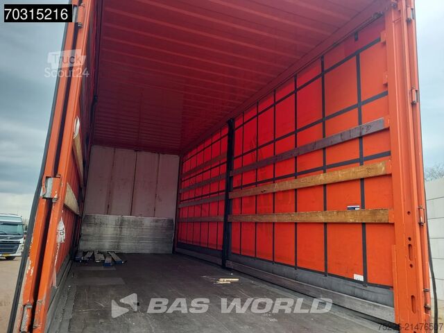 Curtain sided Wecon APZ 218 2 axles Volumen Schiebegardine