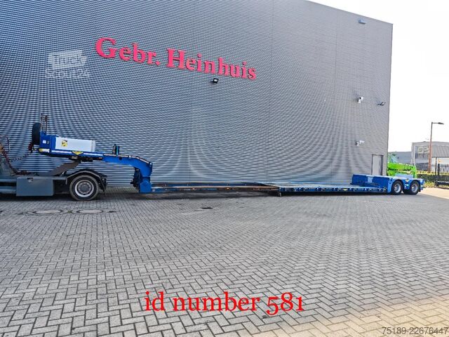 Низький навантажувач Broshuis 2 ABD 39 SL/1 5.65 Meter Extandable!